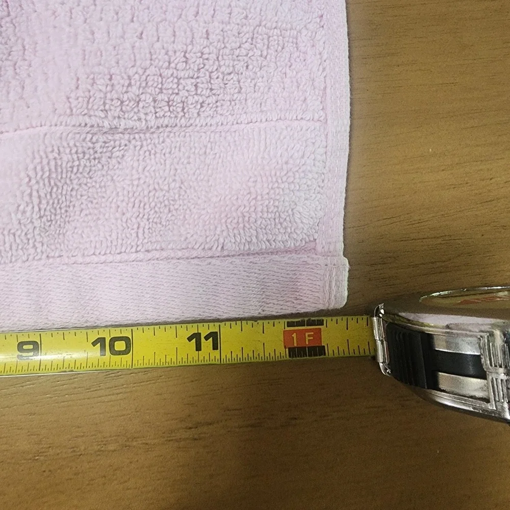 Lacoste 3 Piece Towel Set In Pink 100% Supima Cotton Bath & Hand Towel Washcloth